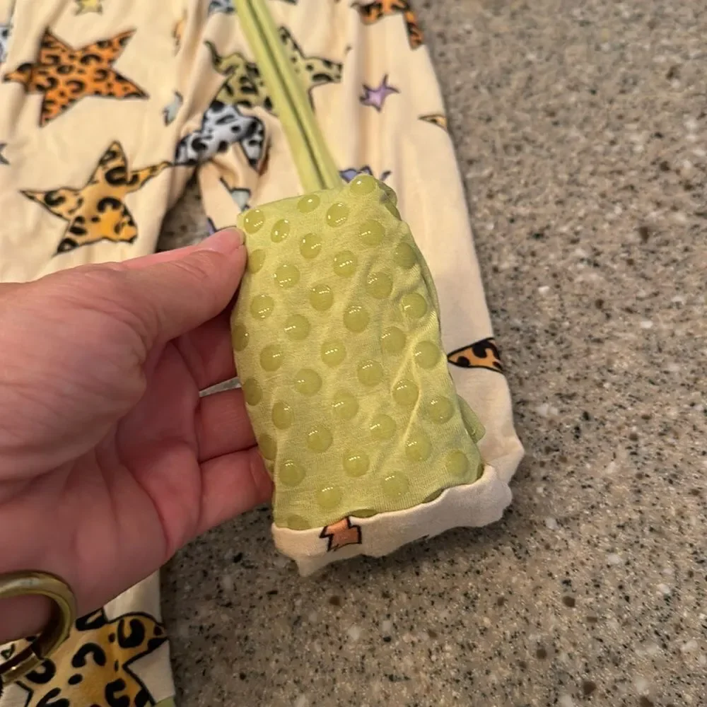 KIKI + LULU Struck By Mama's Love Convertible Bamboo Footies
